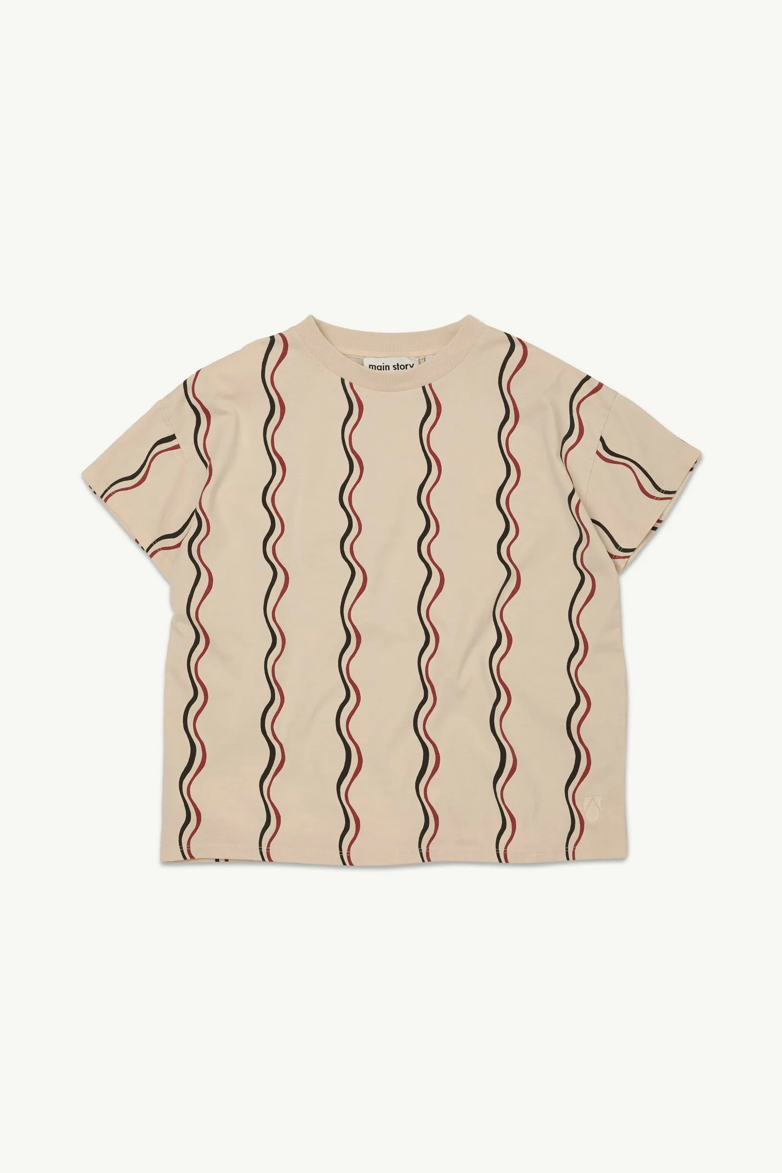 Loose Tee Birch Squiggle