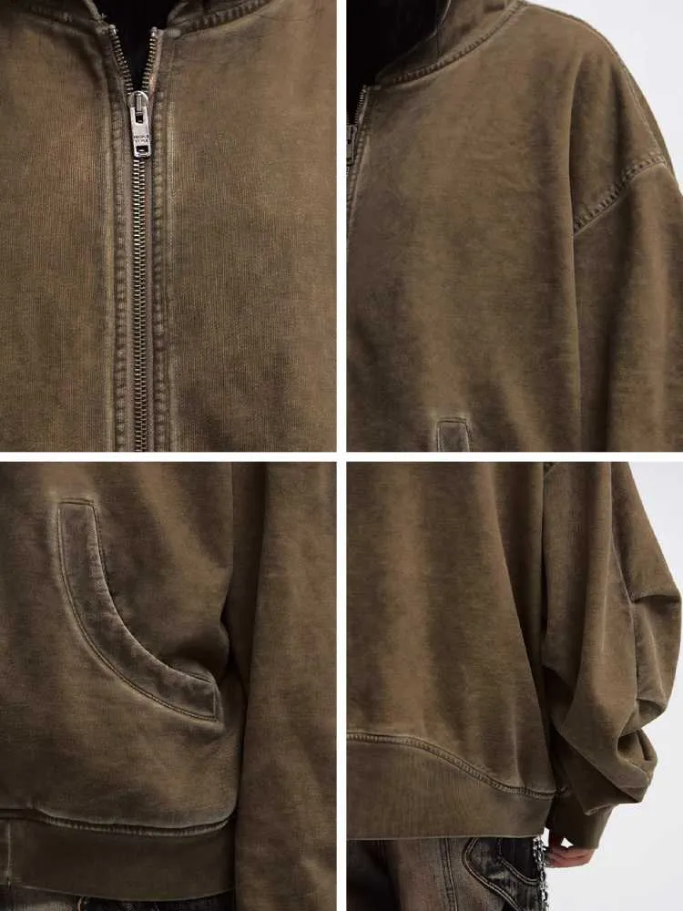 loose versatile hooded sweatshirt