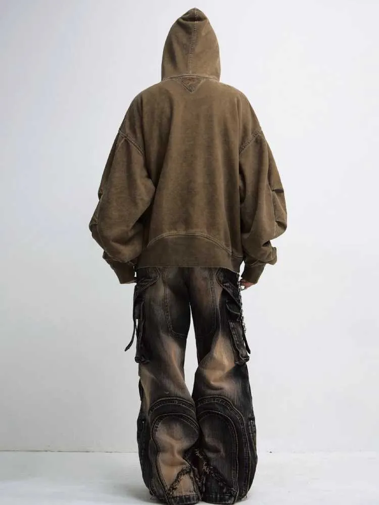 loose versatile hooded sweatshirt