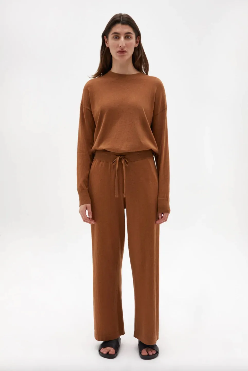 Lounge Pant Burnt Ochre