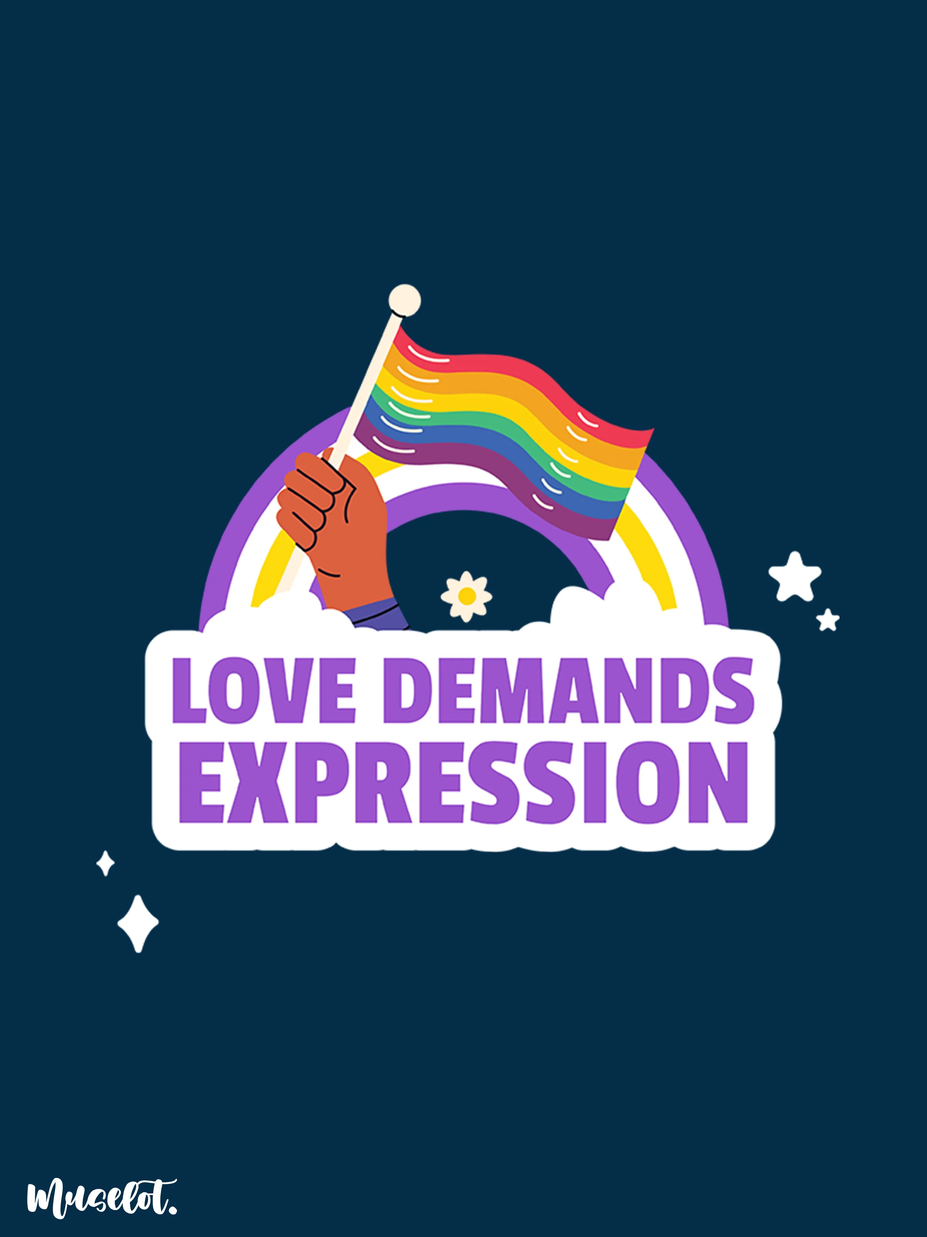 Love demands expression crop t shirts