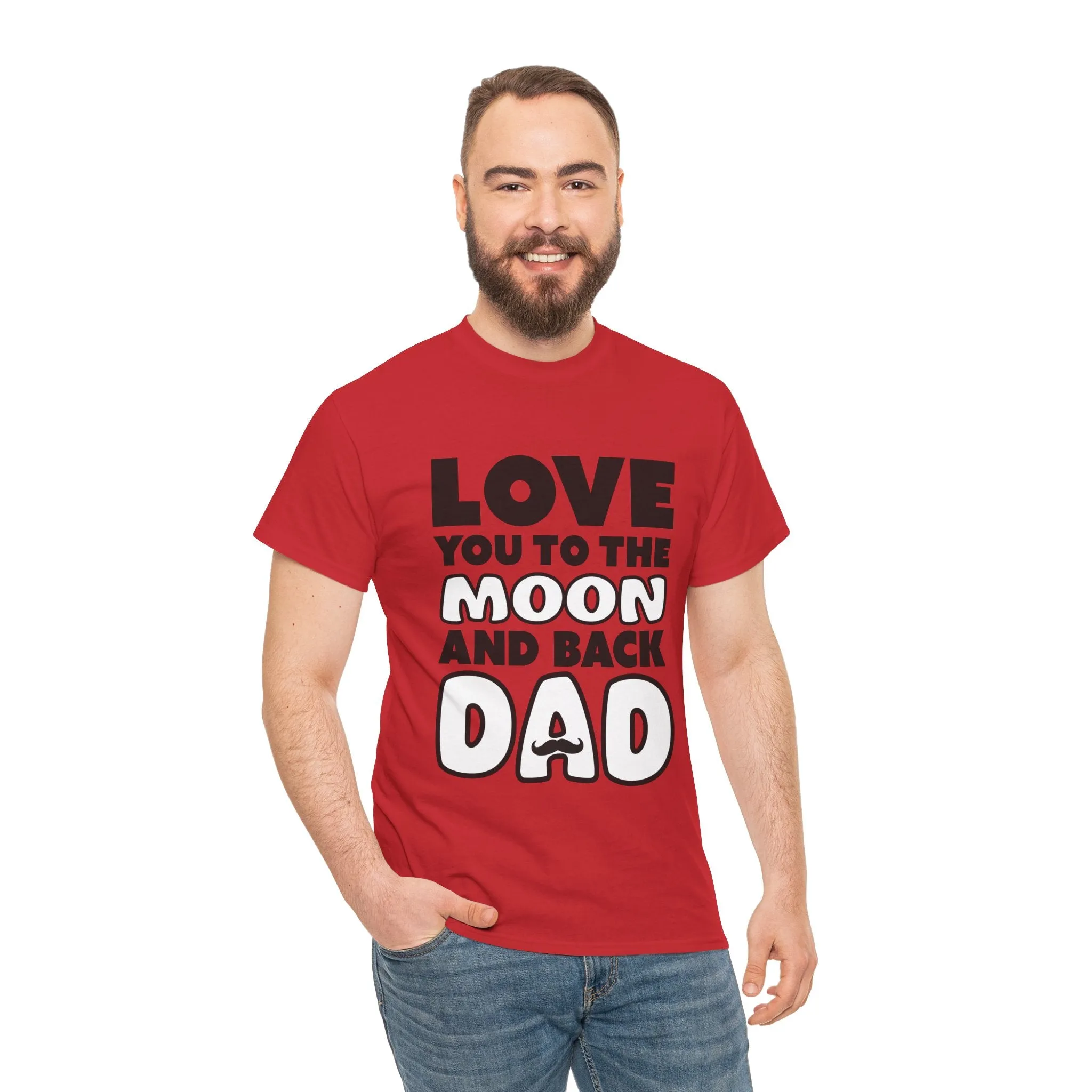 Love you to the moon and back Cotton Tee