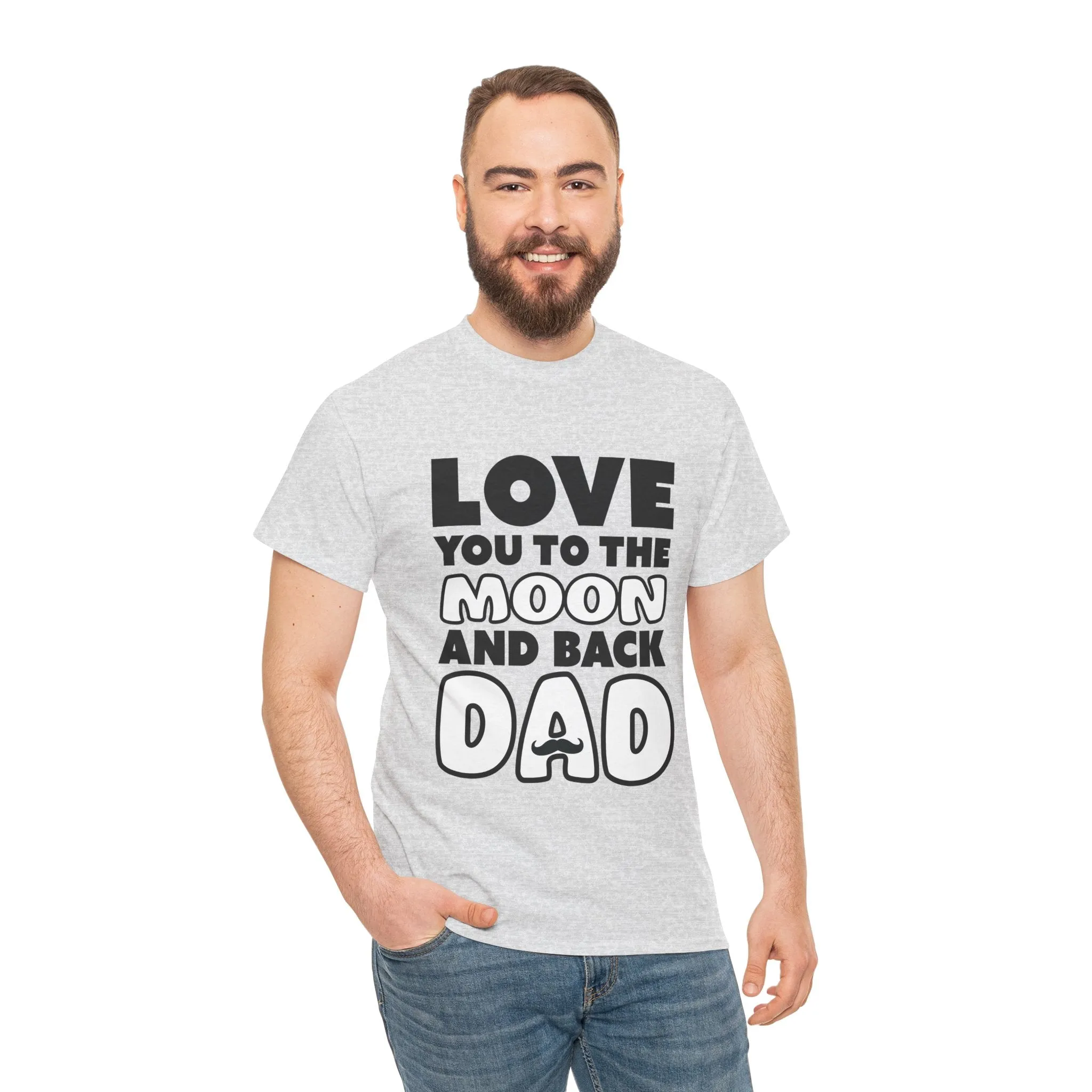 Love you to the moon and back Cotton Tee