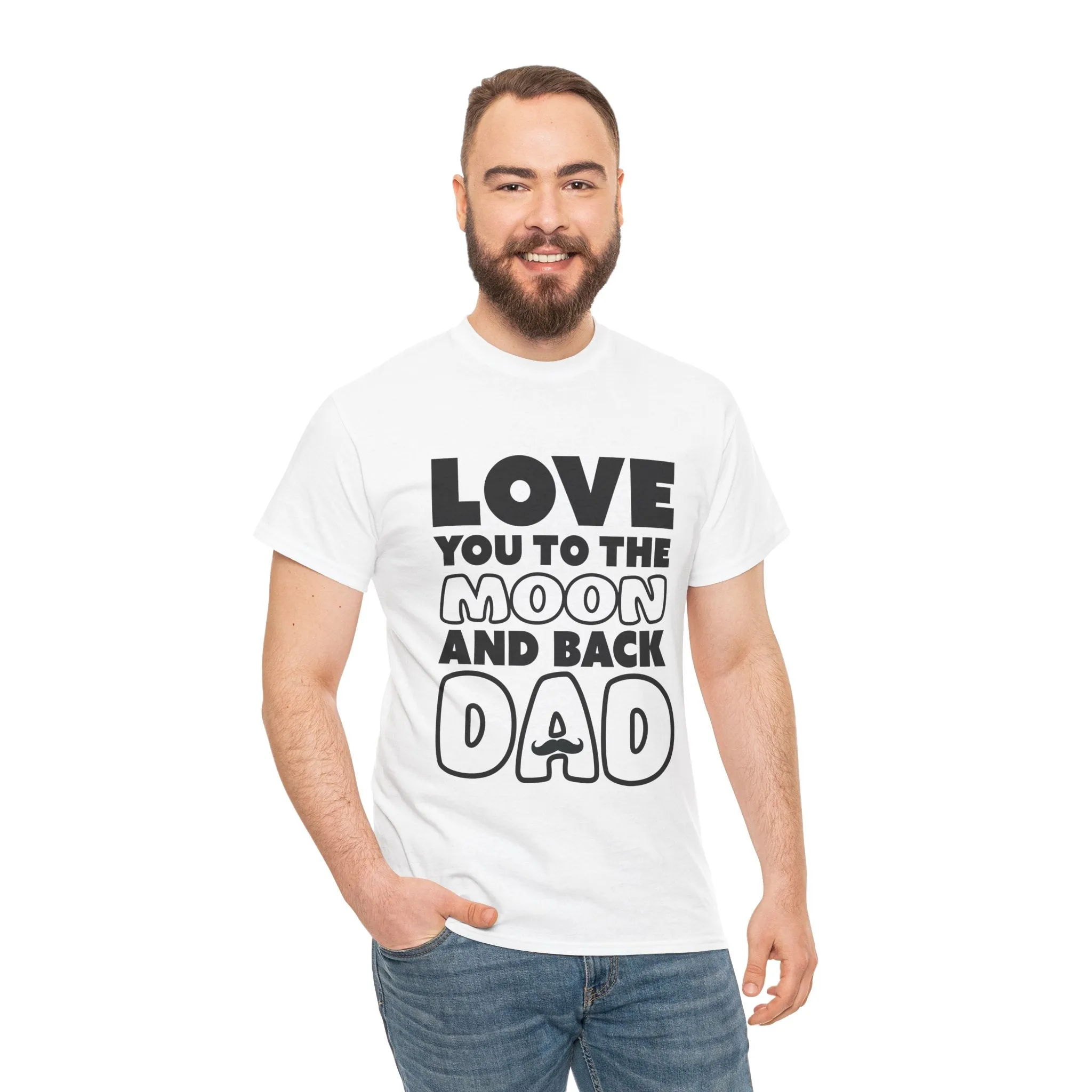 Love you to the moon and back Cotton Tee