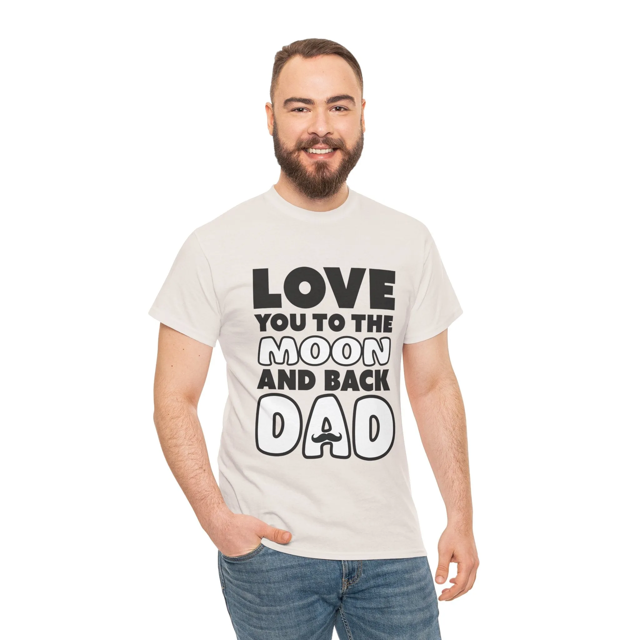 Love you to the moon and back Cotton Tee