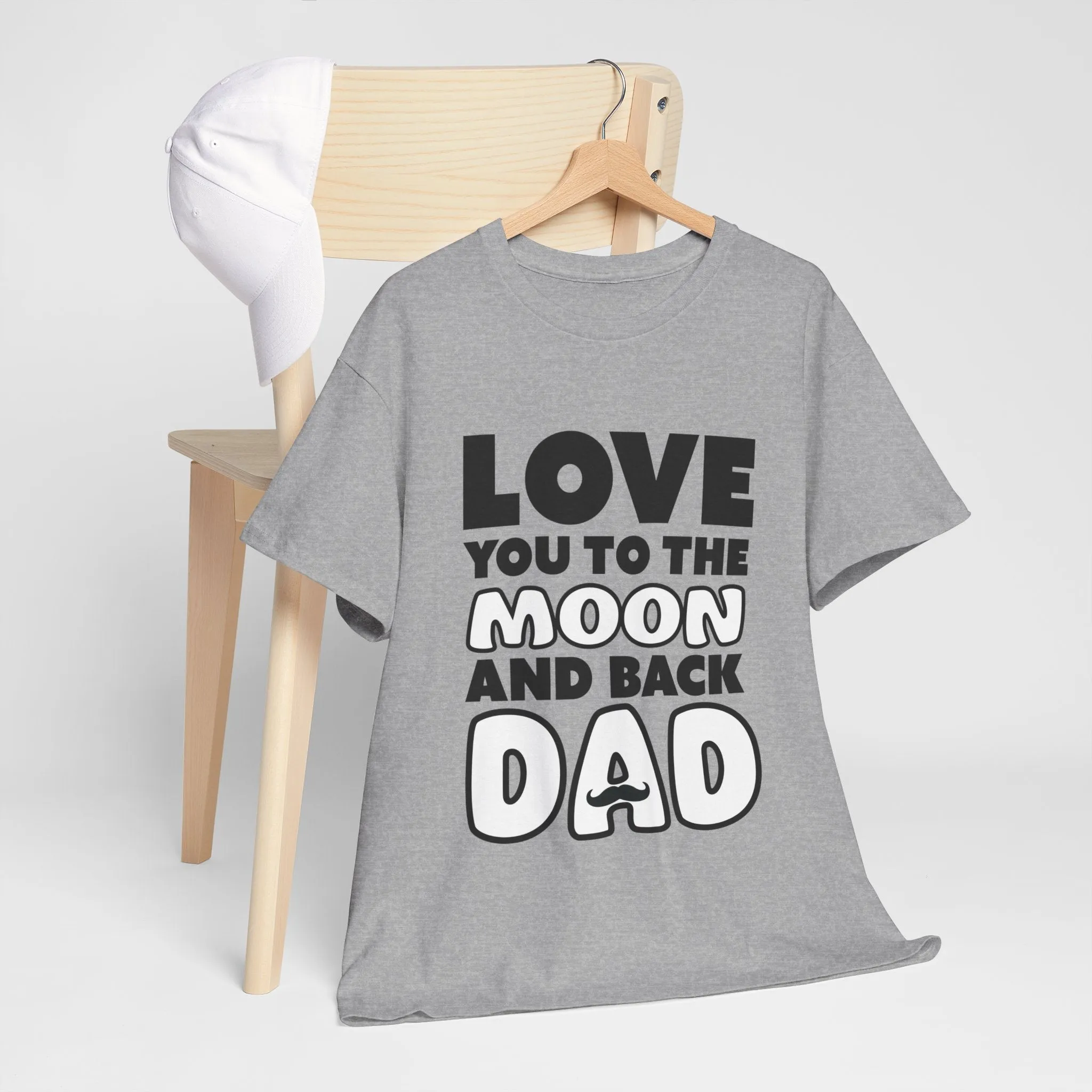 Love you to the moon and back Cotton Tee