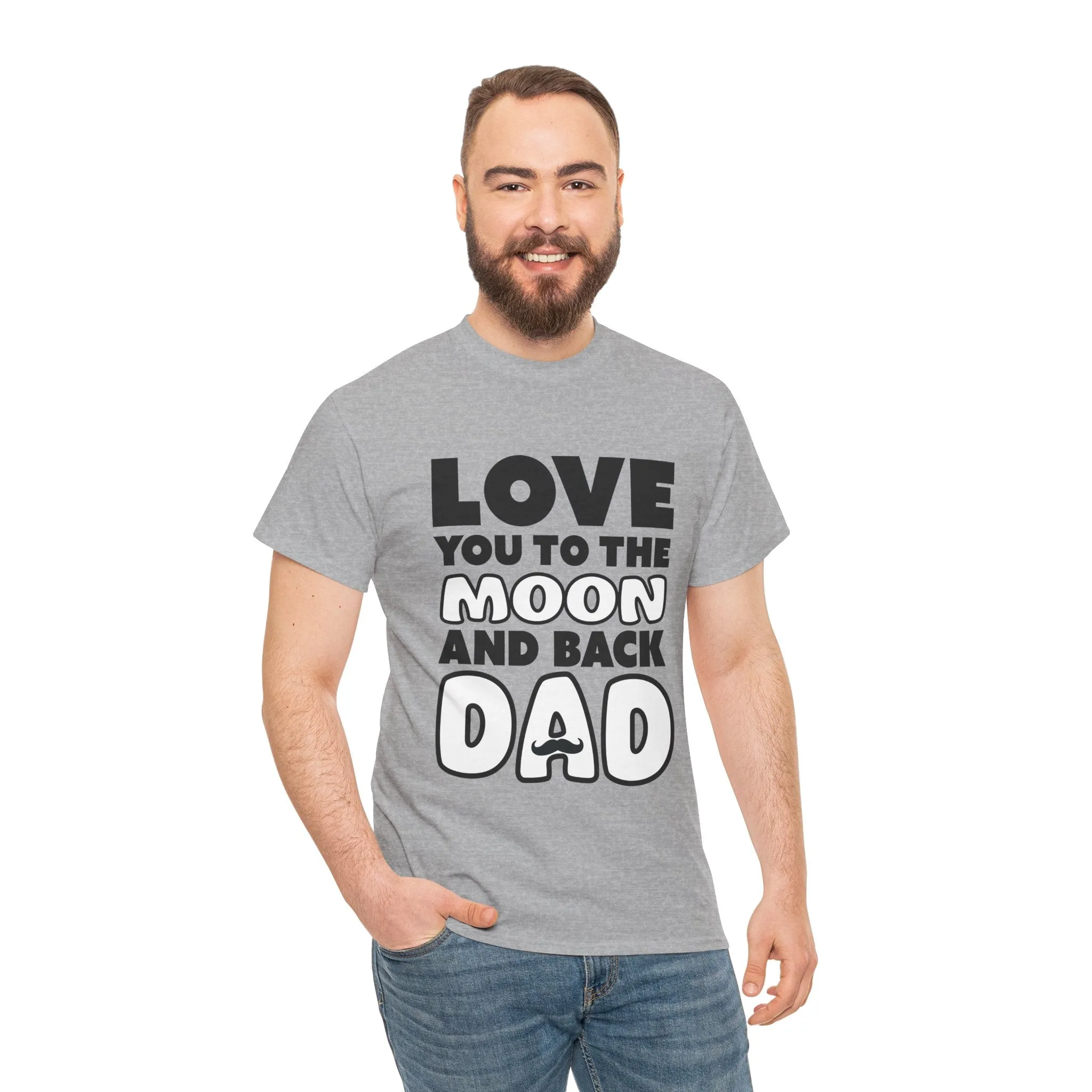 Love you to the moon and back Cotton Tee