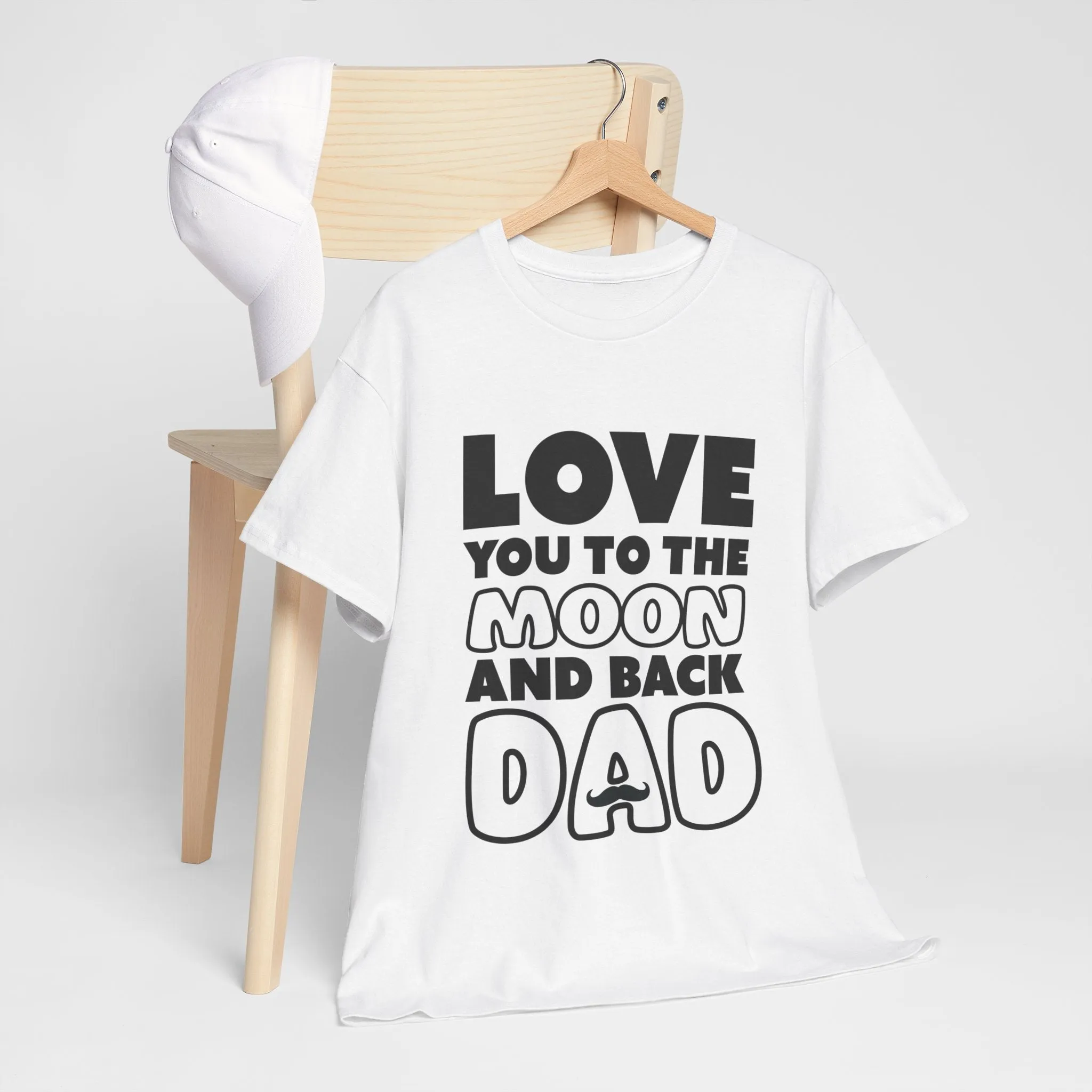 Love you to the moon and back Cotton Tee