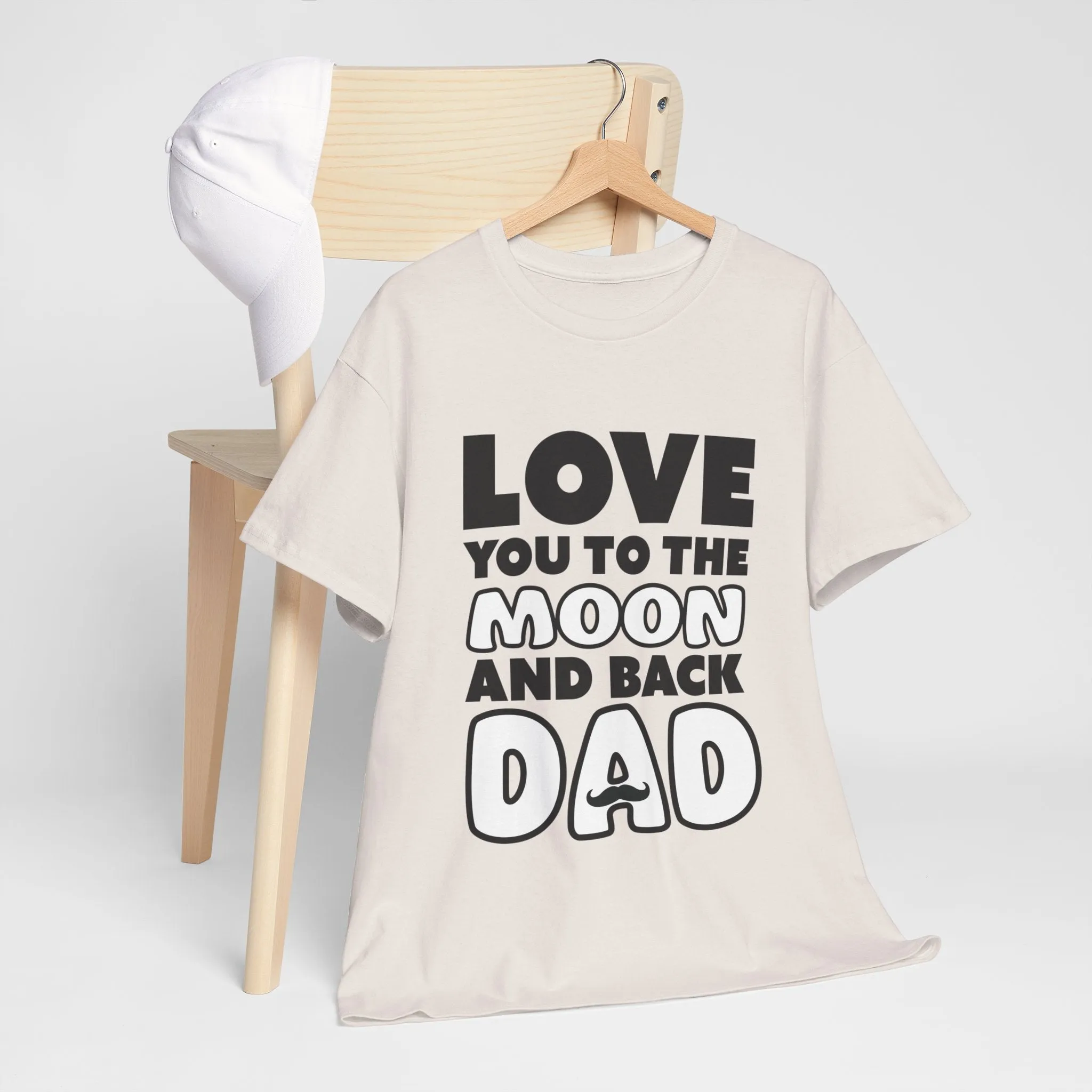 Love you to the moon and back Cotton Tee