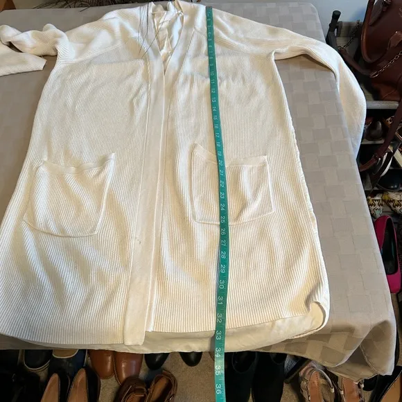 Lululemon Still At Ease Wrap Sweater in Angel Swing