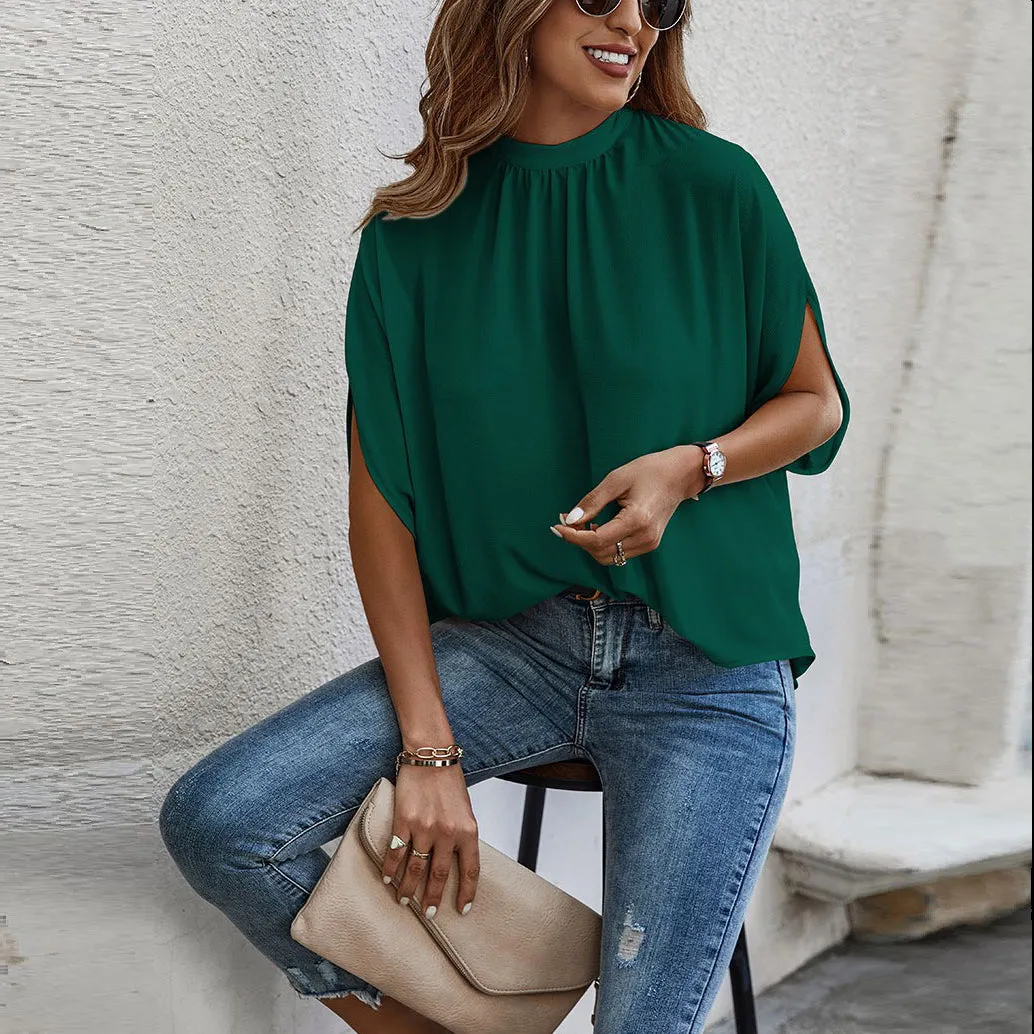 Luxe Drapes Blouse