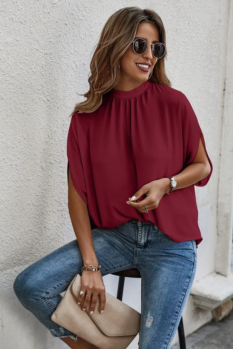 Luxe Drapes Blouse