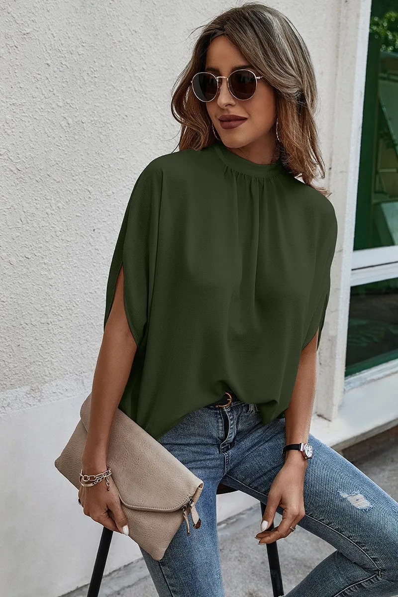 Luxe Drapes Blouse