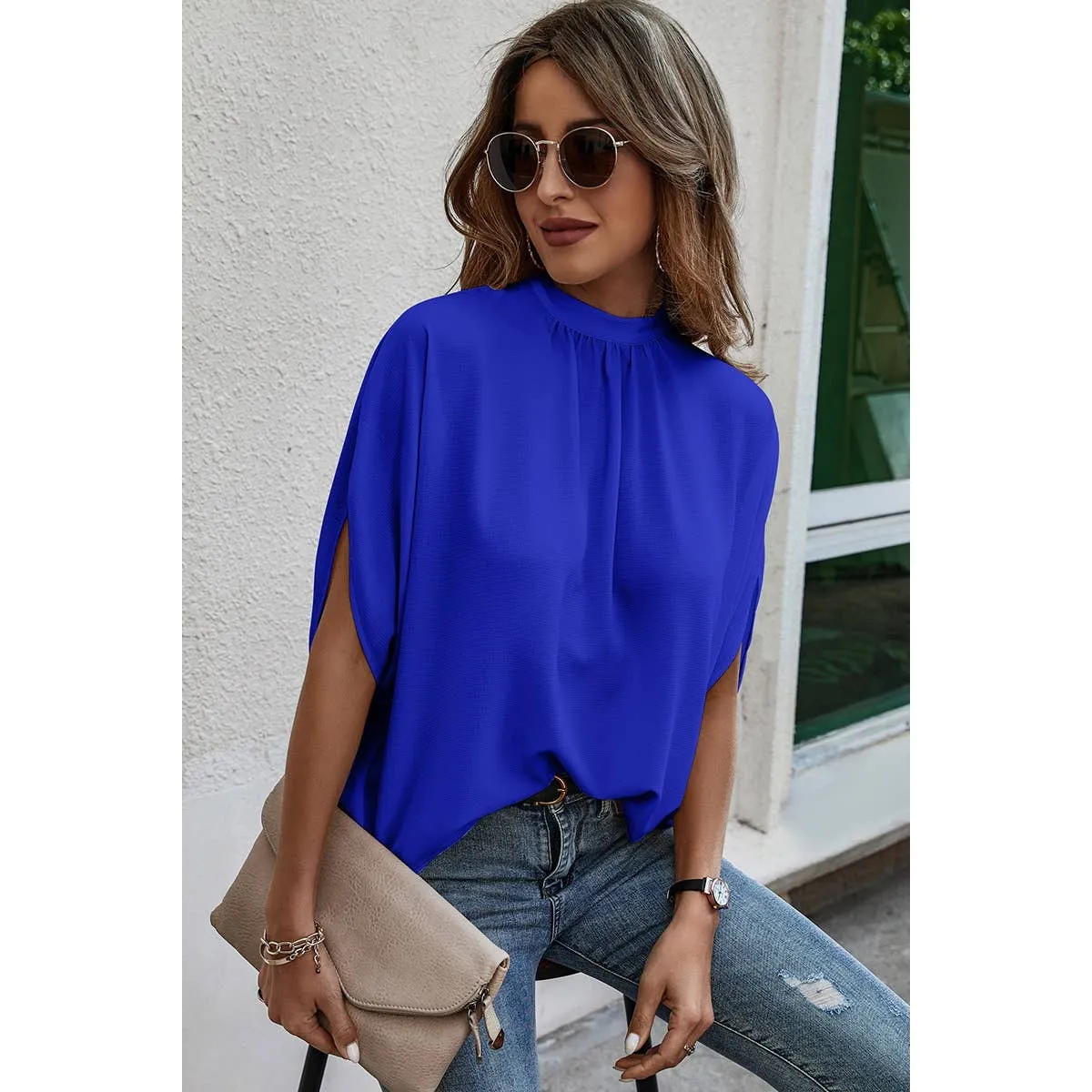 Luxe Drapes Blouse