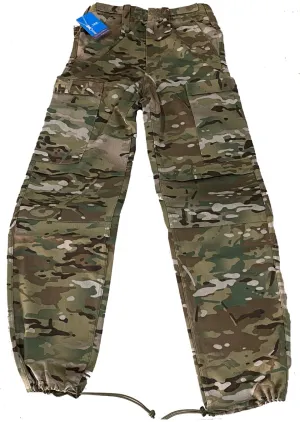 M95 Tactical Army Pants Land 125 Pat zipped Pockets Multi Cam