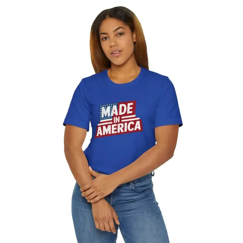 Made in America Independence Day t Shirt