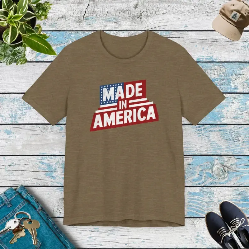 Made in America Independence Day t Shirt