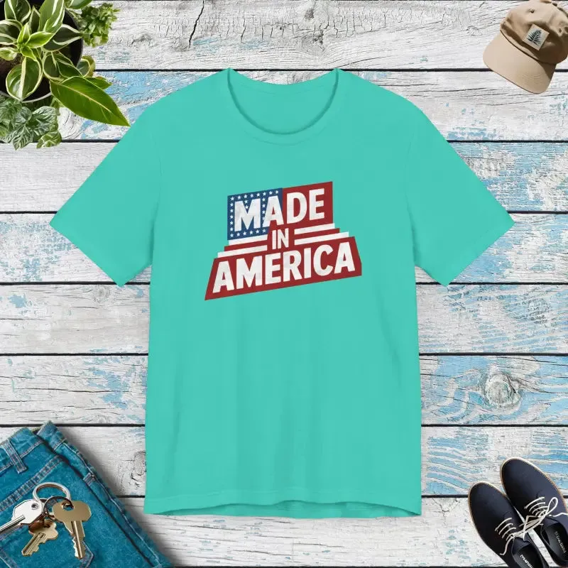 Made in America Independence Day t Shirt