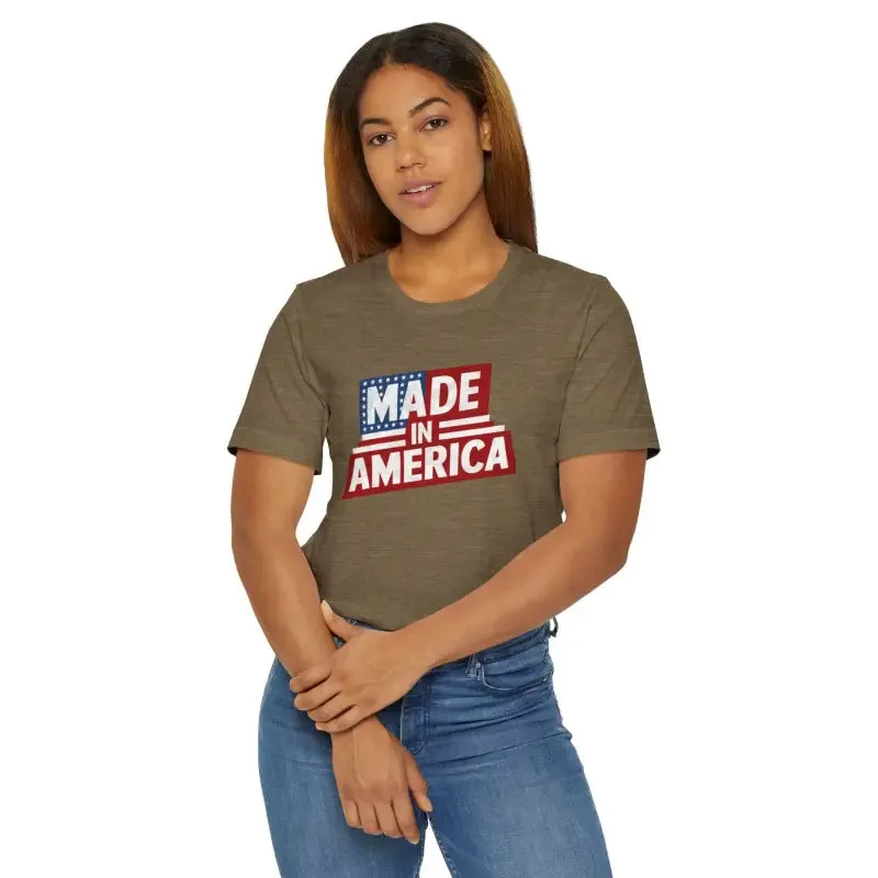 Made in America Independence Day t Shirt