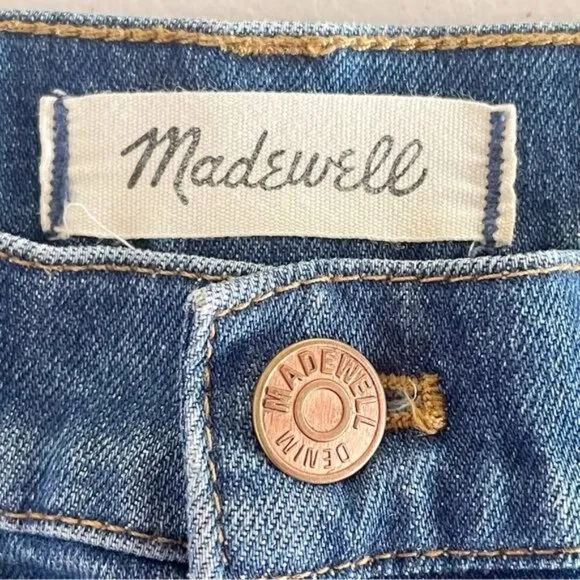 Madewell High Rise Denim Shorts 25