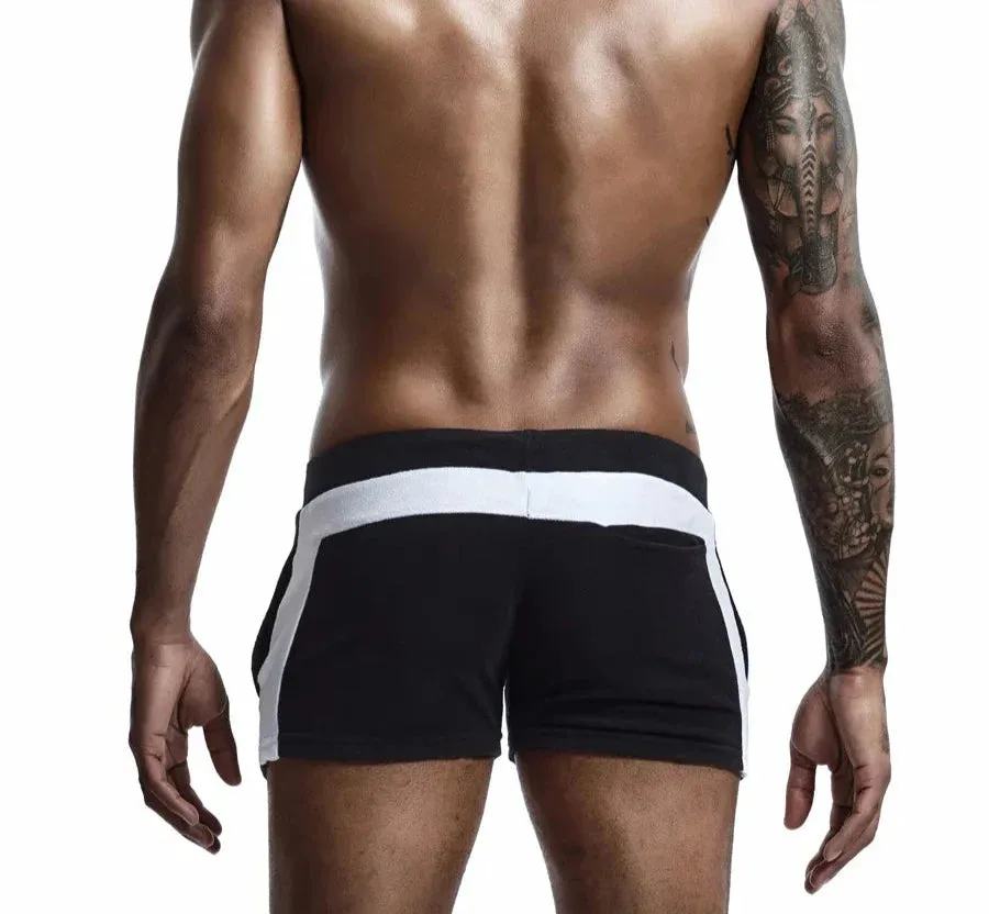 Men Homewear Shorts Sexy Low Waist Cotton Super Soft Comfortable Home Male Panties Boxer Shorts Casual Short Pants