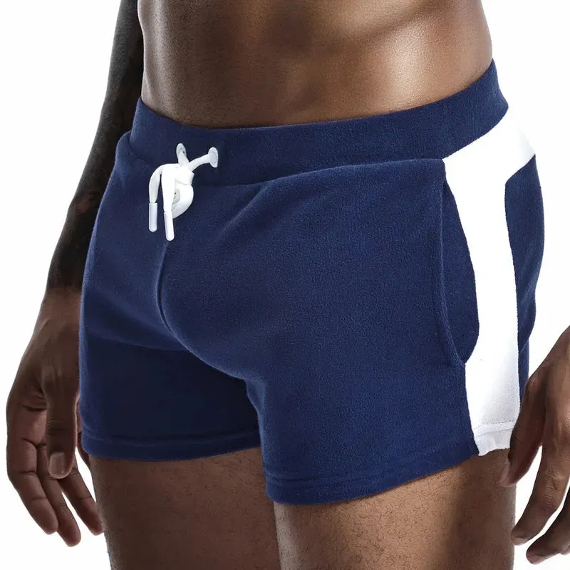 Men Homewear Shorts Sexy Low Waist Cotton Super Soft Comfortable Home Male Panties Boxer Shorts Casual Short Pants