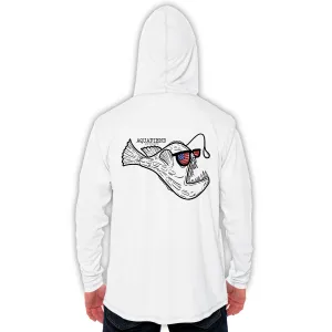 Men's American Angler Hoodie White