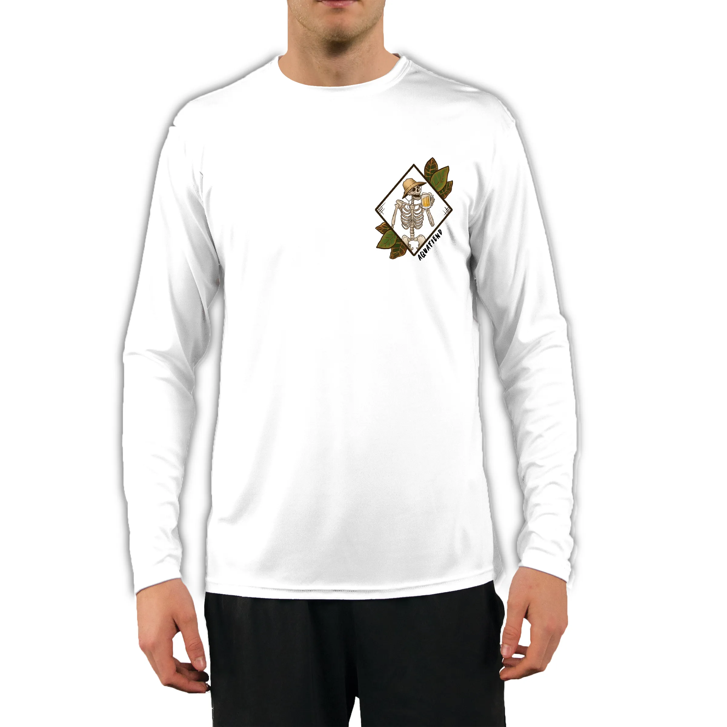 Men's Beer N' Bones White