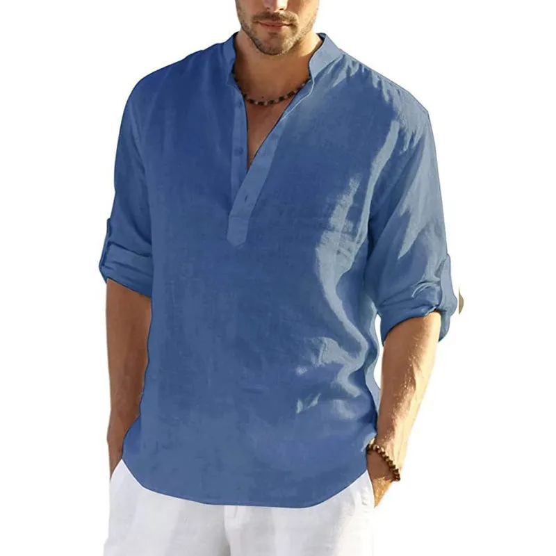 Men's Cotton Linen Hippie Casual T-Shirt ??HOT DEAL - 50% OFF??