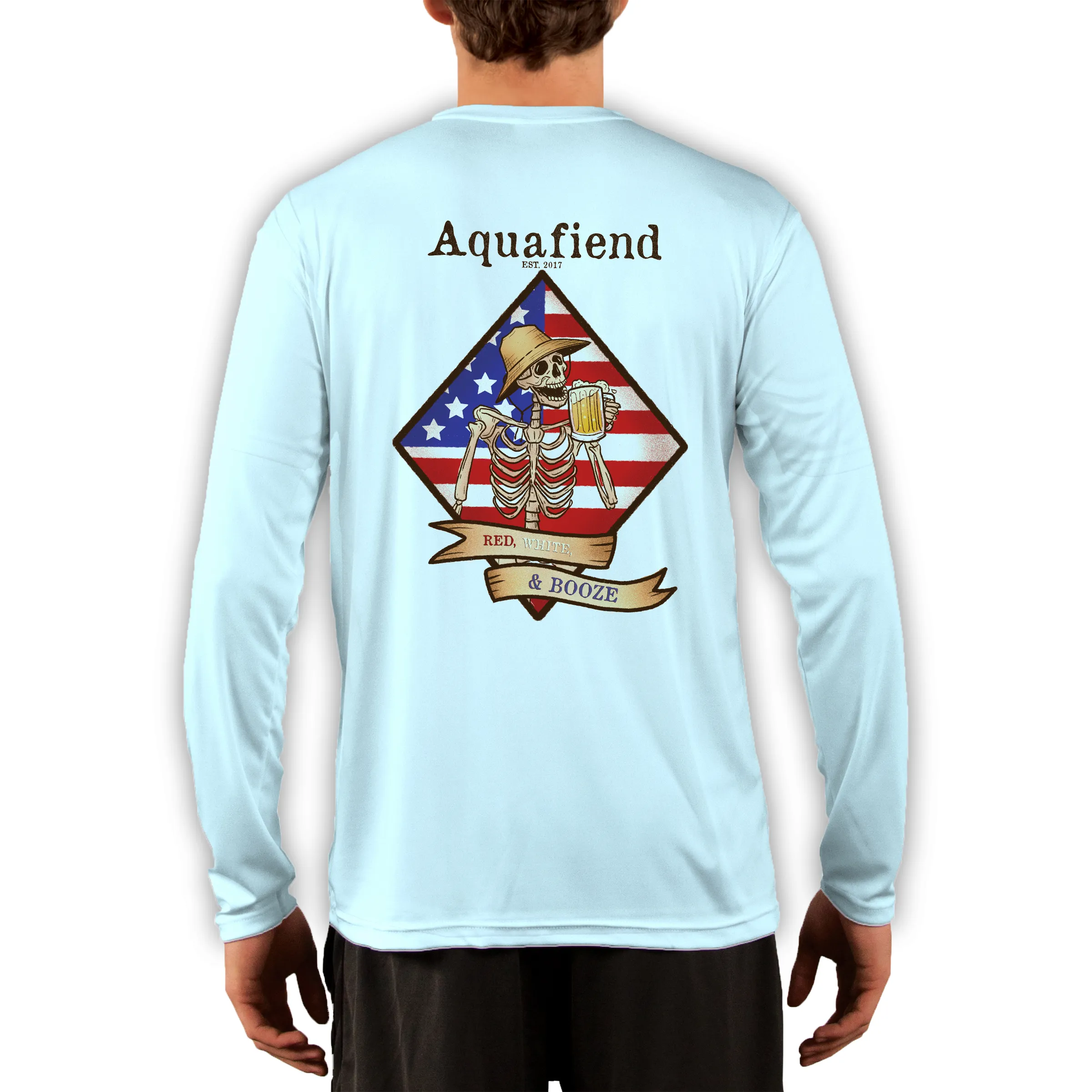 Men's Red White & Booze Blue