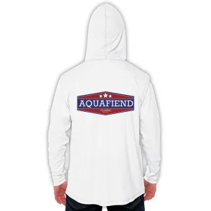 Men's Simply American Hoodie White