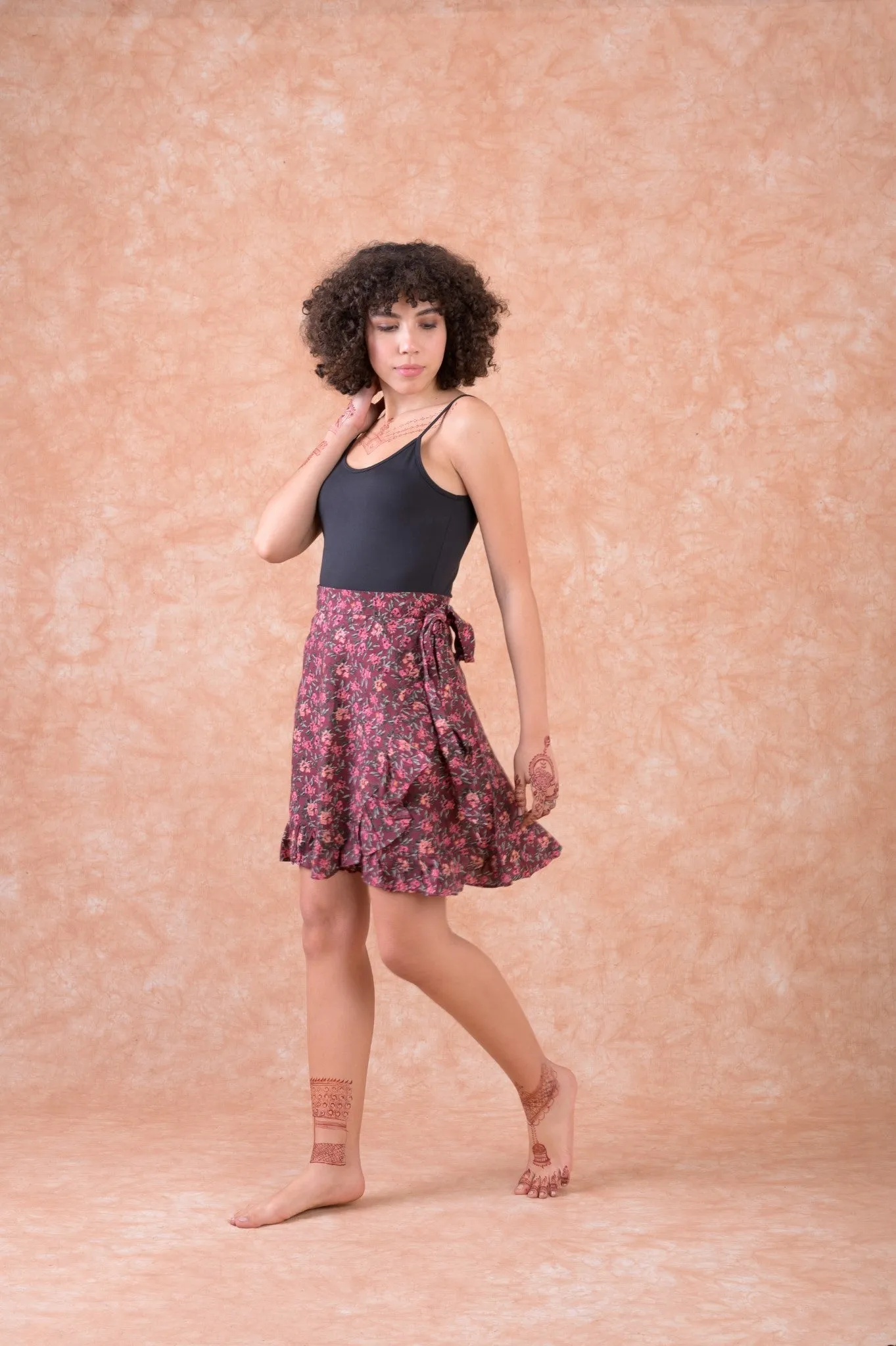 Mini Wrap Skirt
