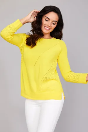 Mixed Stitch Long Sleeve: FINAL SALE