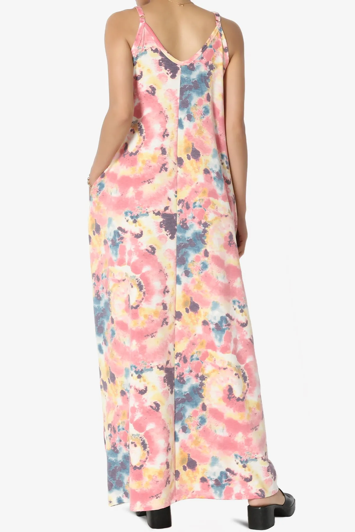 Moira Tie Dye Terry Cami Maxi Dress