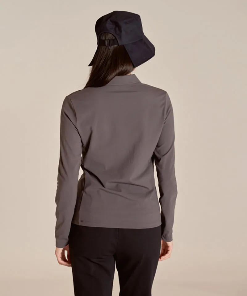 Monday Flow Philite Gimo Cara Top - Charcoal Gray