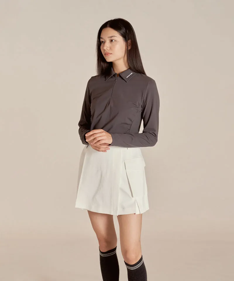 Monday Flow Philite Gimo Cara Top - Charcoal Gray
