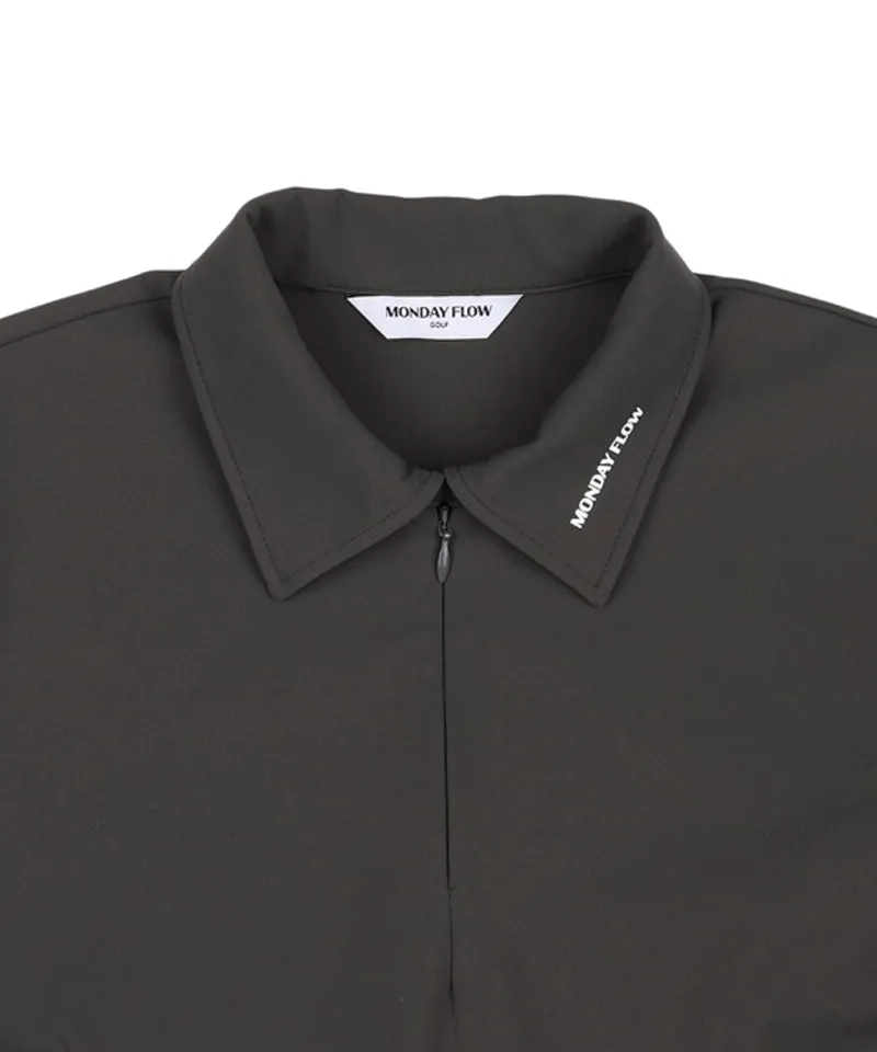 Monday Flow Philite Gimo Cara Top - Charcoal Gray
