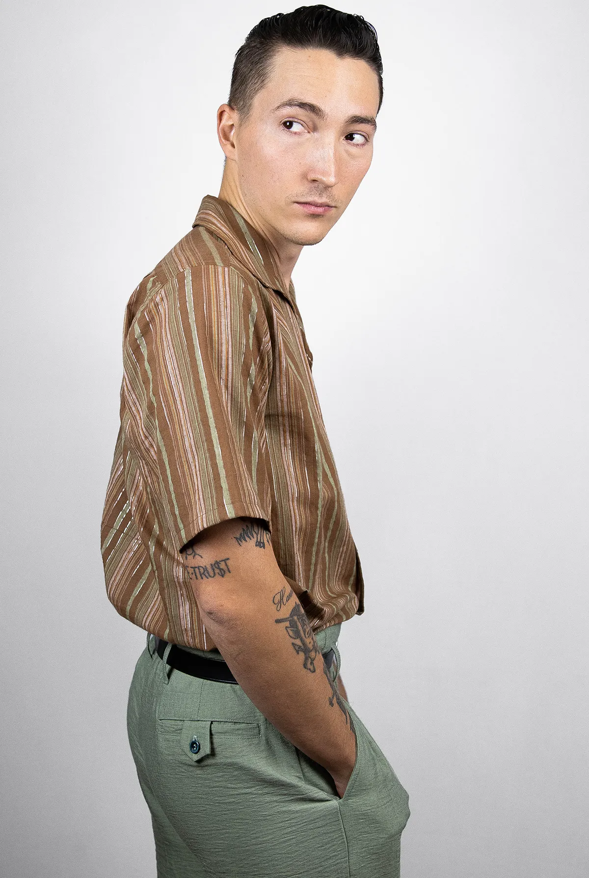 Monterey Slacks - Mint Rayon