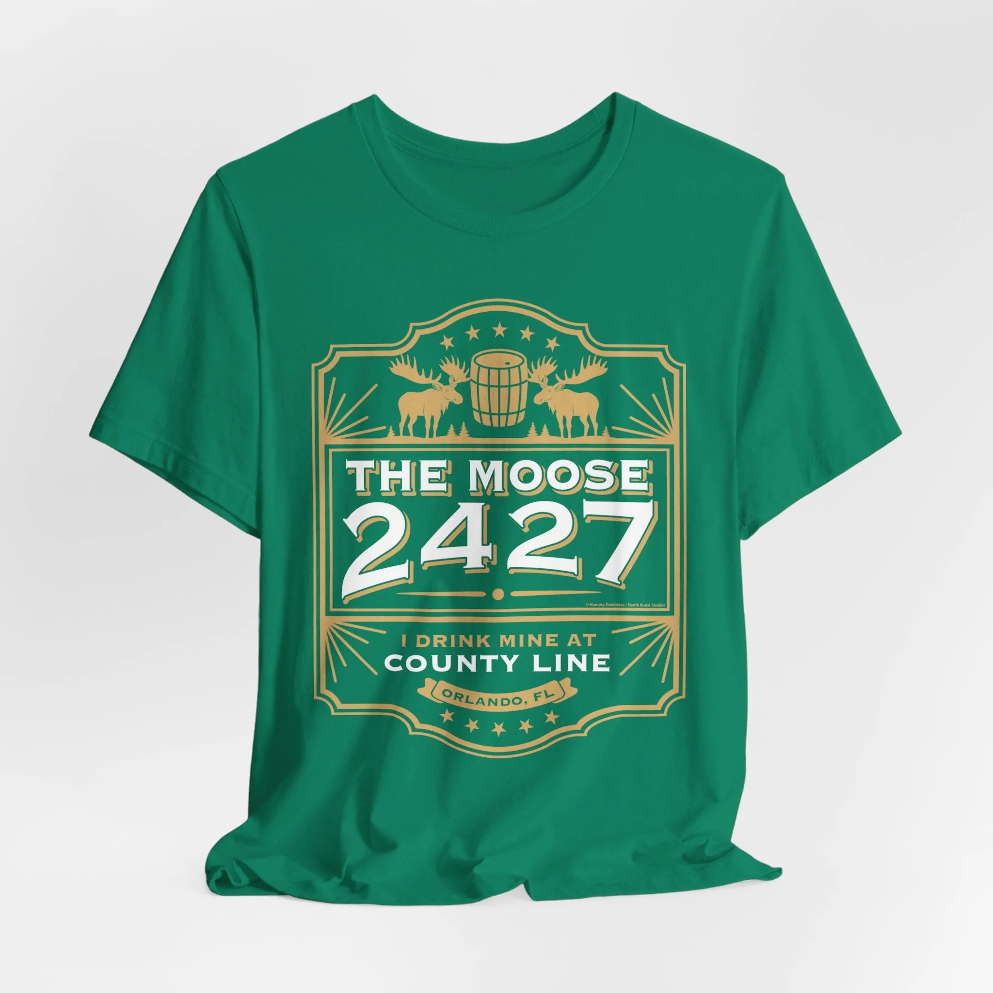 Moose Lodge 2427 - Moose Drink Mine - Unisex T-Shirt (Front Print Only)