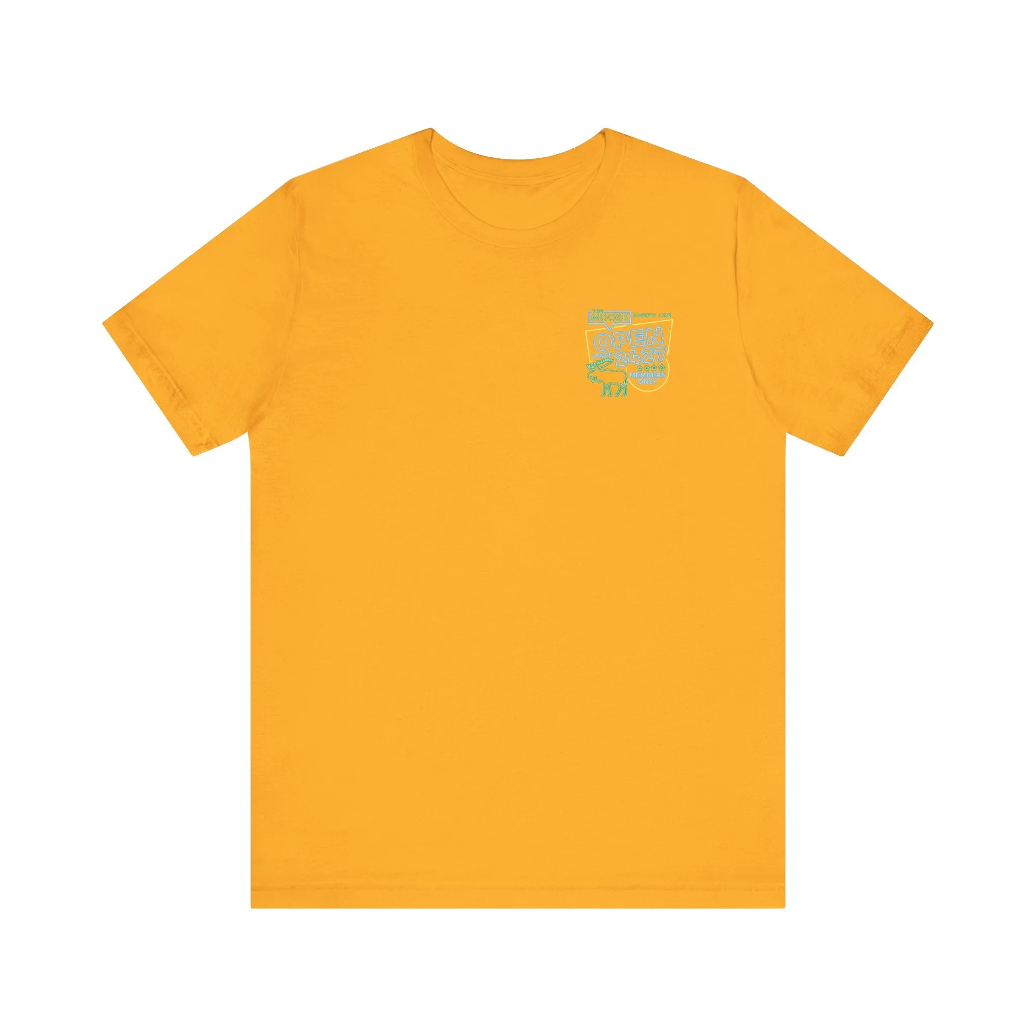 Moose Lodge 2427 - Moose Open 2427 - Unisex T-Shirt (Front & Back Print)