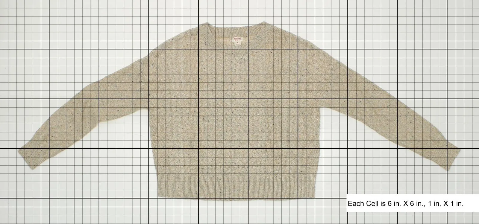 Mossimo Women's Textured Pullover Cable Knit Sweater Oatmeal Medium
