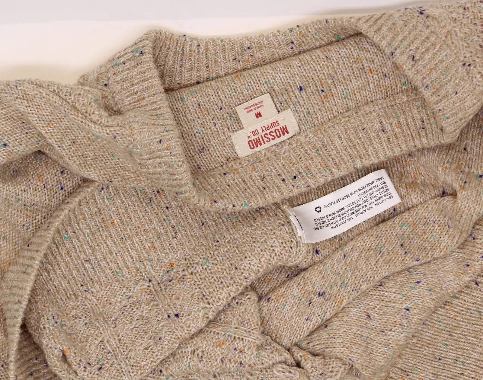 Mossimo Women's Textured Pullover Cable Knit Sweater Oatmeal Medium