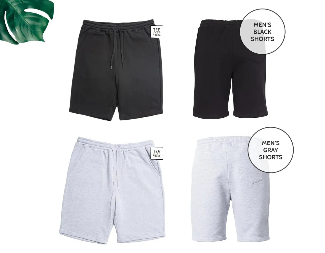 Mr. & Mrs. couple matching outfits - shirt and shorts set