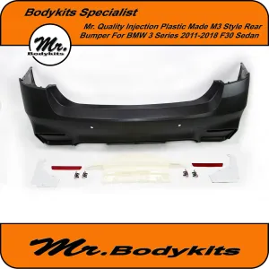 Mr Bodykits M3 Style Replacement Rear Bumper For BMW 3 Series 2011-2018, F30