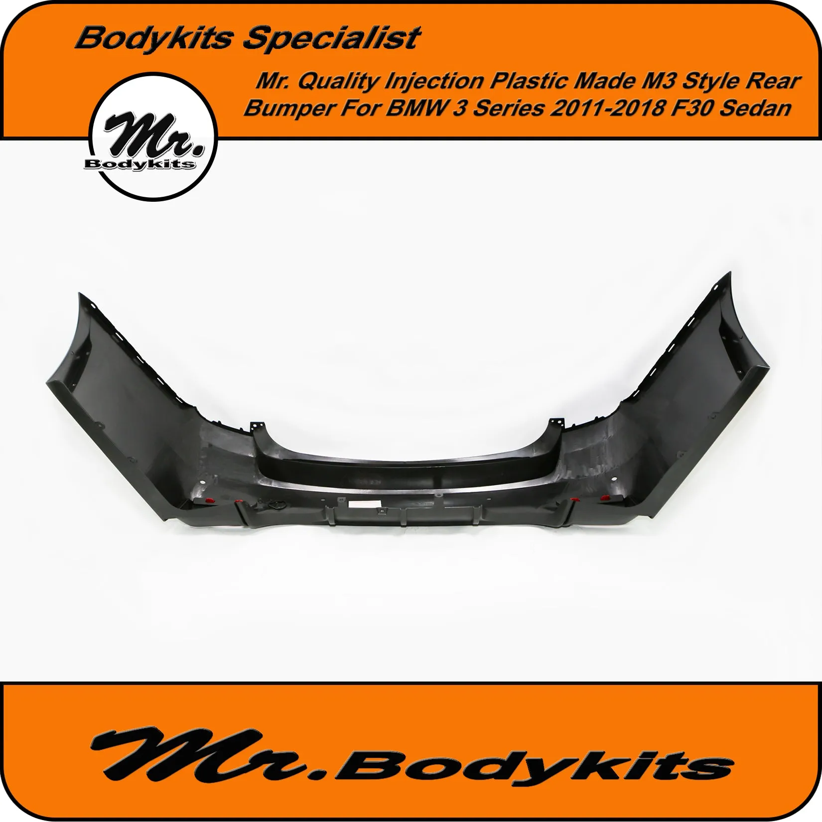 Mr Bodykits M3 Style Replacement Rear Bumper For BMW 3 Series 2011-2018, F30