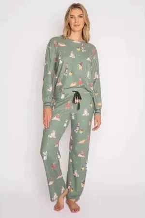 My Dog Is My Boo Lounge Set - Top