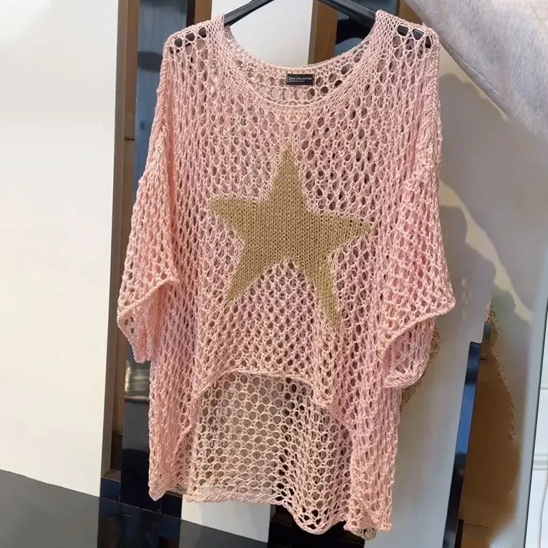 Natasha | Boho Lace Cover Up Blouse