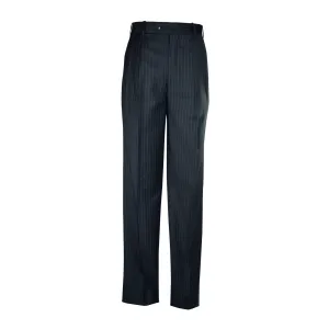 Newport Pleated Front Trouser - Charcoal