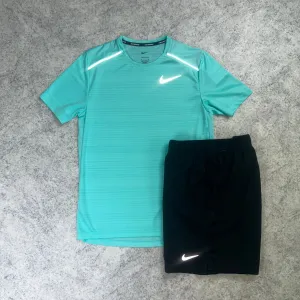 Nike Miler Set - Black/Mint