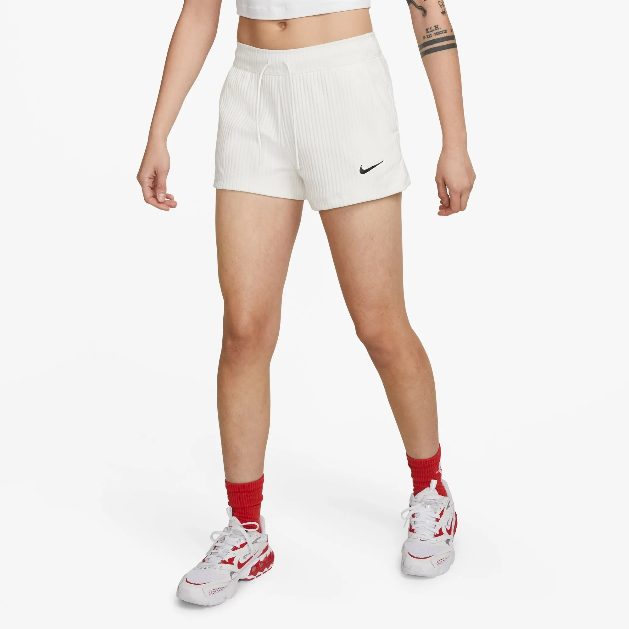Nike Sportswear Women's High-Waisted Ribbed Jersey Shorts